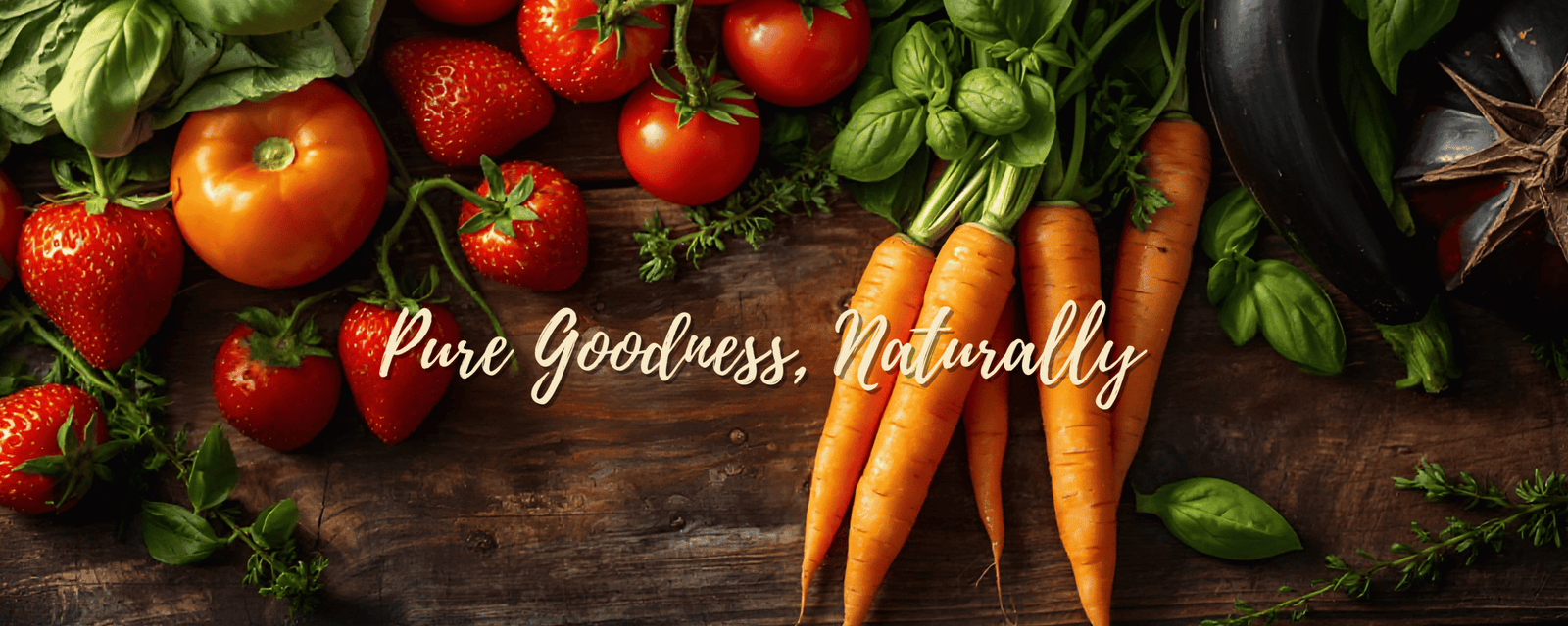 Rustic-Banner-of-Organic-Produce